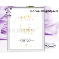 Wedding Guest Book Sign,Wedding Gold Guest Book sign,(025w) Wedding Guest Book Sign,Wedding Gold Guest Book sign,(025w)
